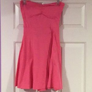 Planet gold pink dress